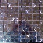 Mozaika Marmurowa Nero Marquina 2,3x2,3 cm wymiary płytki na siatce 30,5x30,5x1 cm struktura powierzchni: polerowana