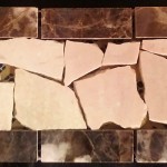 Mozaika Marmurowa Lupana Fryz wymiary płytki na siatce: 30,5x10x1cm struktura powierzchni: polerowana
