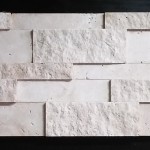 Mozaika Trawertynowa Classic Stone Panel wymiary płytki na siatce 53x17,4x1,2-1,7 cm  struktura powierzchni : szlifowana/łupana