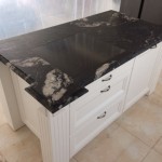 Blat angielski Cosmic White Szczotka granit