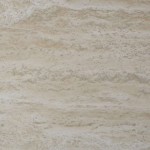 Trawertyn Classic wymiary płytki 60x30x1,5 cm  struktura powierzchni cementowana szlifowana